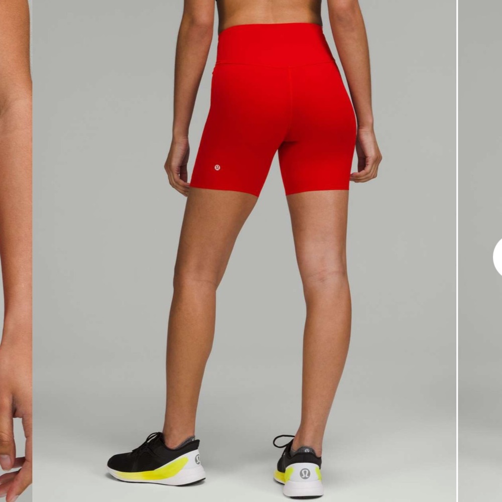 lululemon High-Rise Short Base Pace 6” Size 4 | Dark Red